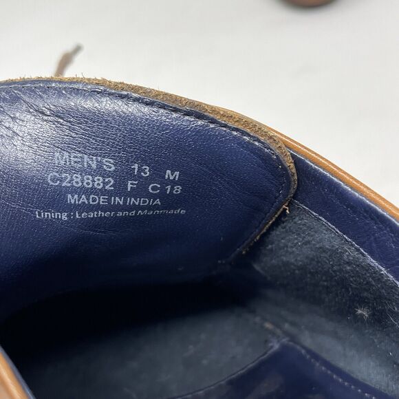 Cole Haan Buckland Shoes Mens 13 M Brown Leather Cap Toe Dress Casual Derby - Picture 13 of 16